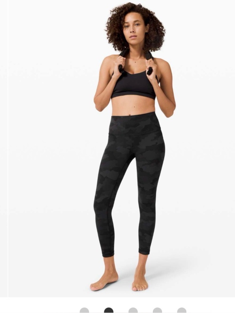 Lululemon Wunder Under Leggings Camo 25 in Size 0